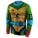 custom-miami-marlins-superhero-armor-blue-green-hoodie-best-selling.webp