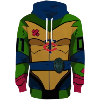 Minnesota Twins Navy Green Superhero Armor Hoodie – Custom Fit