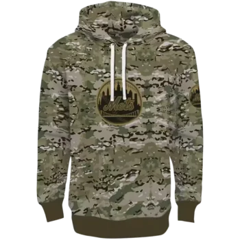 New York Mets Military Hoodie – Custom MLB Team Sweatshirt