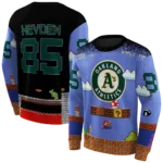 custom-oakland-athletics-mario-blue-black-hoodie-best-selling.webp