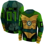 custom-oakland-athletics-superhero-armor-green-hoodie-best-selling.webp