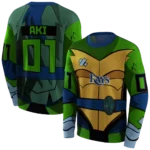 custom-tampa-bay-rays-superhero-armor-navy-green-hoodie-best-selling.webp