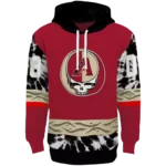 customized-arizona-diamondbacks-grateful-vibes-red-hoodie-best-selling.webp