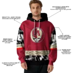 customized-arizona-diamondbacks-grateful-vibes-red-hoodie-best-selling.webp