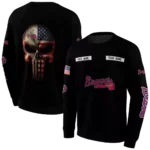 customized-atlanta-braves-punisher-skull-black-hoodie-best-selling.webp