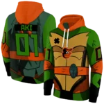 customized-baltimore-orioles-superhero-armor-orange-green-hoodie-best-selling.webp