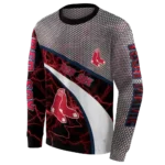 customized-boston-red-sox-hexagonal-mesh-red-black-gray-hoodie-best-selling.webp