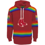 customized-boston-red-sox-rainbow-stripes-red-hoodie-best-selling.webp