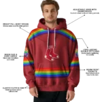 customized-boston-red-sox-rainbow-stripes-red-hoodie-best-selling.webp