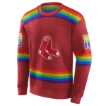 customized-boston-red-sox-rainbow-stripes-red-hoodie-best-selling.webp