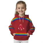 customized-boston-red-sox-rainbow-stripes-red-hoodie-best-selling.webp