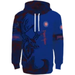 customized-chicago-cubs-deer-silhouette-blue-hoodie-best-selling.webp