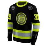 customized-chicago-cubs-safety-motif-black-neon-green-hoodie-best-selling.webp