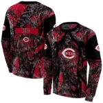 customized-cincinnati-reds-hunting-theme-red-black-hoodie-best-selling.webp