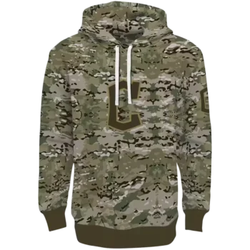 Cleveland Guardians Military Hoodie – Customizable Sports Sweatshirt