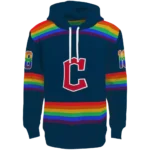 customized-cleveland-guardians-rainbow-stripes-navy-blue-hoodie-best-selling.webp
