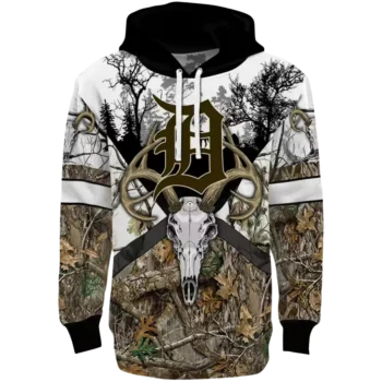 Detroit Tigers Forest Silhouette Custom Hoodie – Men's & Women's