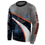 customized-detroit-tigers-hexagonal-mesh-navy-black-gray-hoodie-best-selling.webp