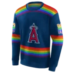 customized-los-angeles-angels-rainbow-stripes-blue-hoodie-best-selling.webp