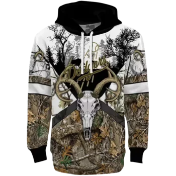 Los Angeles Dodgers Forest Silhouette Custom Hoodie