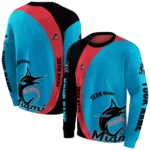 customized-miami-marlins-minimalist-design-blue-black-hoodie-best-selling.webp