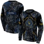 customized-milwaukee-brewers-hunting-theme-navy-blue-black-hoodie-best-selling.webp