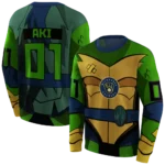customized-milwaukee-brewers-superhero-armor-navy-blue-green-hoodie-best-selling.webp