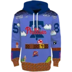 customized-philadelphia-phillies-mario-blue-black-hoodie-best-selling.webp