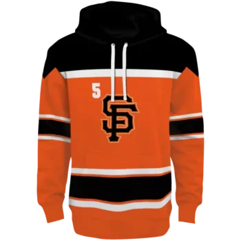 San Francisco Giants Custom Orange Striped Hoodie – Team Gear