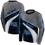 customized-tampa-bay-rays-hexagonal-mesh-navy-black-gray-hoodie-best-selling.webp