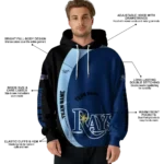 customized-tampa-bay-rays-minimalist-design-navy-black-hoodie-best-selling.webp