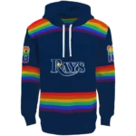 customized-tampa-bay-rays-rainbow-stripes-navy-hoodie-best-selling.webp