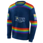 customized-tampa-bay-rays-rainbow-stripes-navy-hoodie-best-selling.webp
