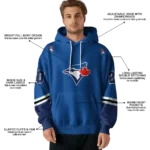 customized-toronto-blue-jays-striped-sleeves-blue-hoodie-best-selling.webp