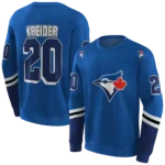 customized-toronto-blue-jays-striped-sleeves-blue-hoodie-best-selling.webp
