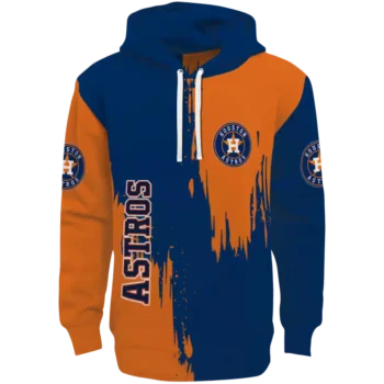 Houston Astros Blue Splatter Hoodie – MLB Team Gear