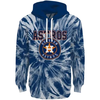 Houston Astros Blue Tie Dye Hoodie – MLB Official Pullover