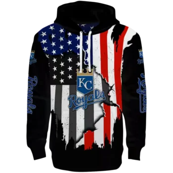 Kansas City Royals Black Hoodie – American Pride Crewneck Sweatshirt