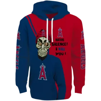 Los Angeles Angels Achmed Skull Blue Hoodie – Official MLB Gear