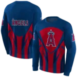 los-angeles-angels-concentric-lines-blue-black-hoodie-best-selling.webp