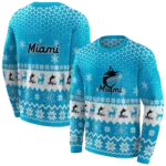 miami-marlins-reindeer-motif-blue-hoodie-best-selling.webp