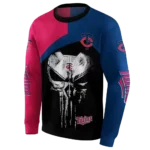 minnesota-twins-skull-punisher-red-black-hoodie-best-selling.webp