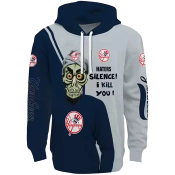 New York Yankees Achmed Skull Navy Hoodie – Official MLB Gear
