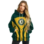 oakland-athletics-concentric-lines-green-black-hoodie-best-selling.webp
