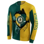 oakland-athletics-heartbeat-graphic-green-hoodie-best-selling.webp