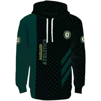 Oakland Athletics Green Monogram Hoodie – Stylish Fan Gear