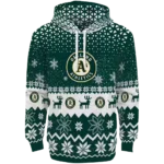 oakland-athletics-reindeer-motif-green-hoodie-best-selling.webp