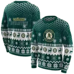 oakland-athletics-reindeer-motif-green-hoodie-best-selling.webp