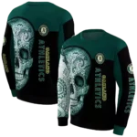 oakland-athletics-sugar-skull-green-black-hoodie-best-selling.webp