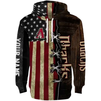 Custom Arizona Diamondbacks Hoodie | American Pride Sweatshirt